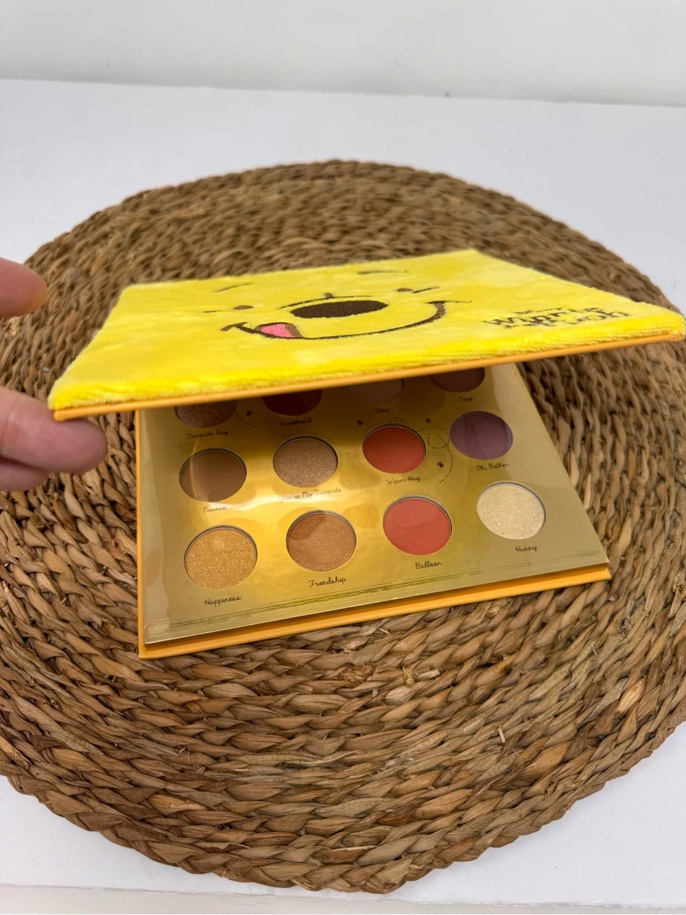 DISNEY Winnie the Pooh Plush Eyeshadow Palette, NEW